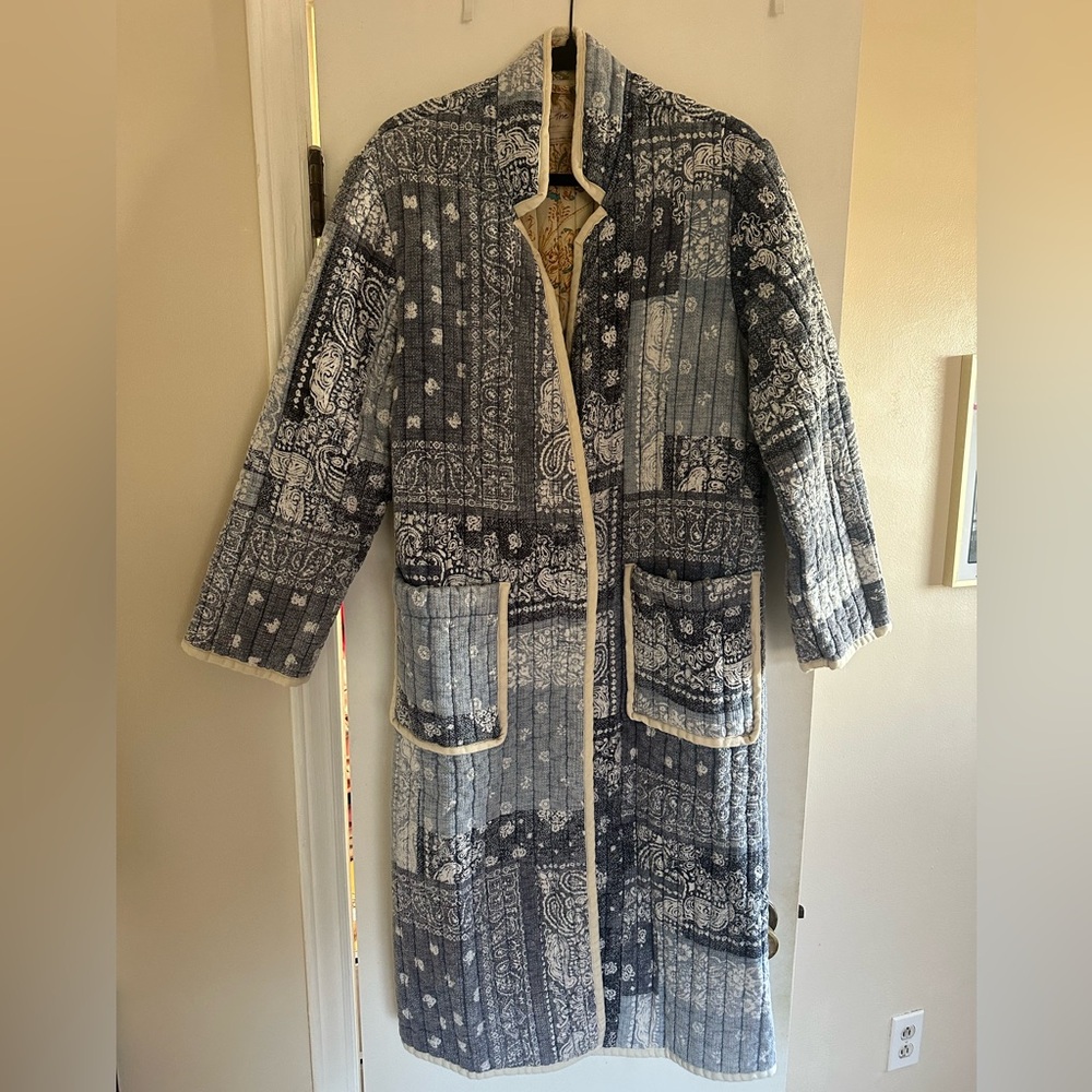 Free people wildflower blossom duster jacket